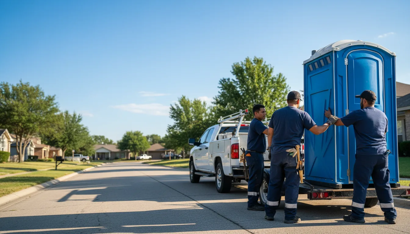 Portable Toilet Rental in Fenwick, MI near me